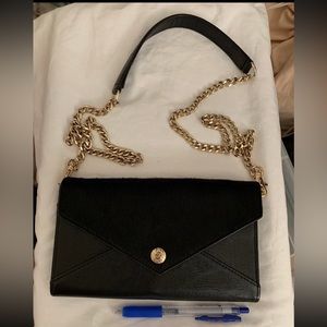Rebecca Minkoff Wallet on a Chain, Black